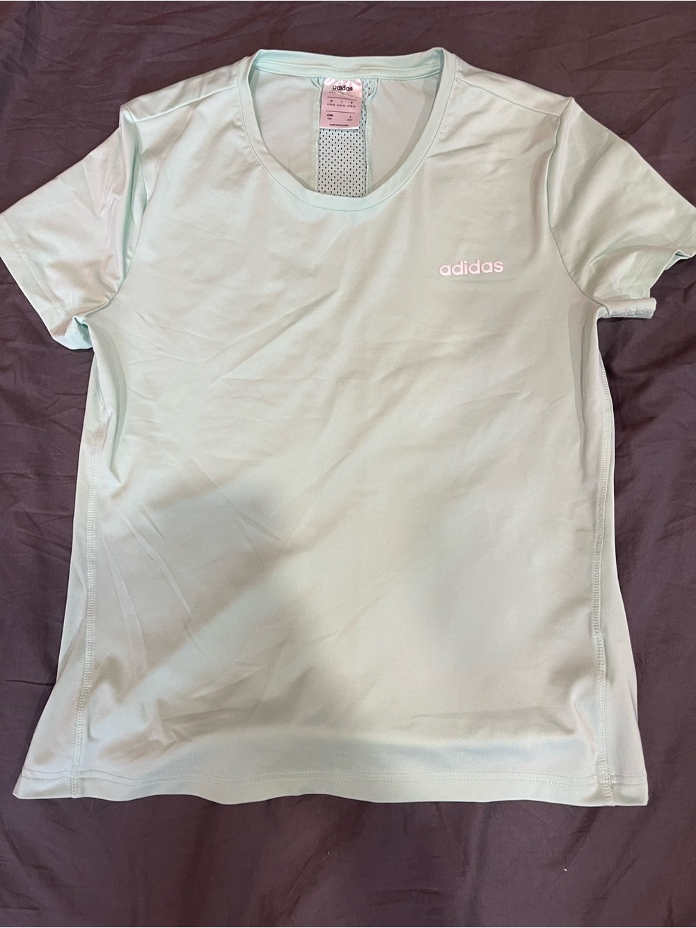 Adidas Women’s Mint Green Activewear Top